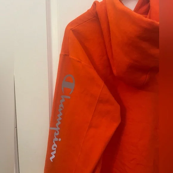 Orange Champion Hoodie - Picture 3 of 4